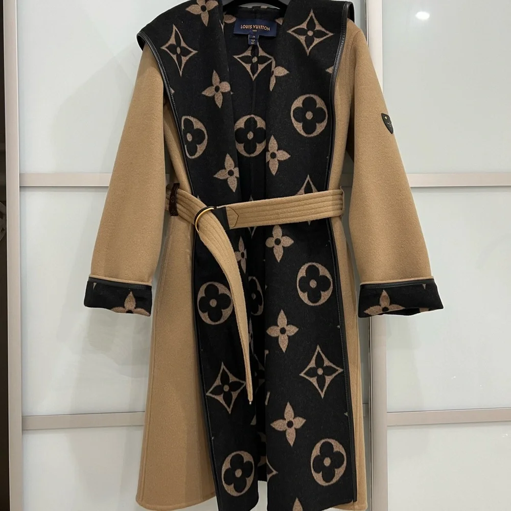 Louis Vuitton ロングコート 36 中古・古着通販】LOUIS VUITTON (ルイ ヴィトン) Reversible Long